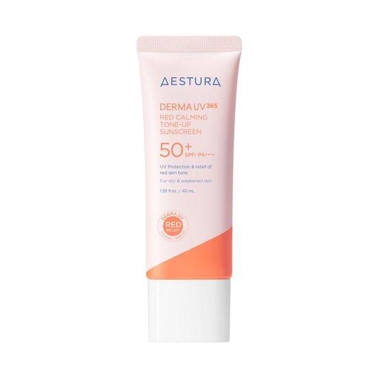 AESTURA Derma UV 365 Red Calming Tone-up Sunscreen 40ml - Glam Global UK