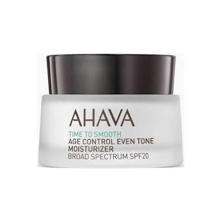 Ahava Time To Smooth Age Control Even Tone Moisturiser SPF20 50ml - Glam Global UKAhava