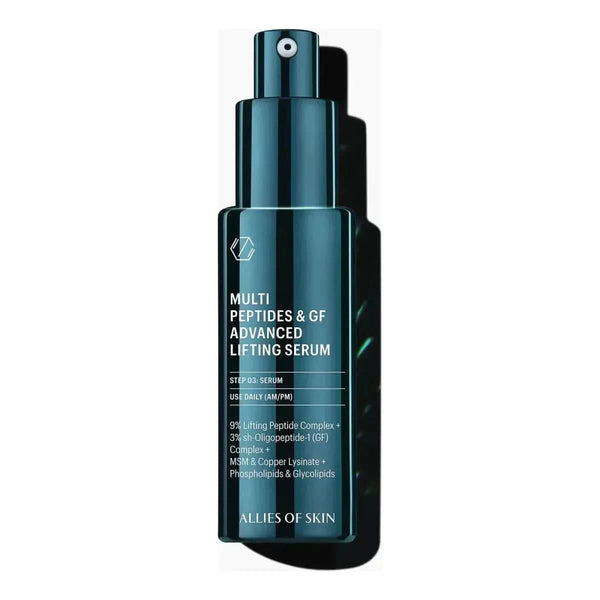 Allies of Skin Multi Peptides and GF Advanced Lifting Serum - 30ml - Glam Global UKAllies of Skin