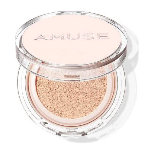 AMUSE Skin Tune Vegan Cover Cushion SPF45 PA++ - 15g (3 Colors) | Fragrance - Free Lightweight Coverage - Glam Global UKAMUSE