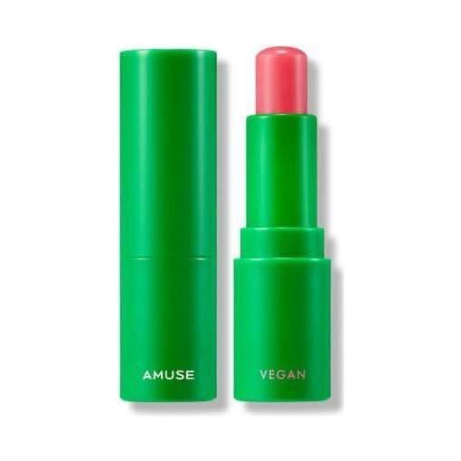 AMUSE Vegan Green Lip Balm - 3.5g (2 Colors) | Hydrating & Eco - Friendly Lip Care - Glam Global UKAMUSE