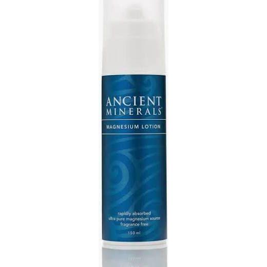 Ancient Minerals Magnesium Lotion – for Leg Cramps, Joint Support - 150ml - Glam Global UK