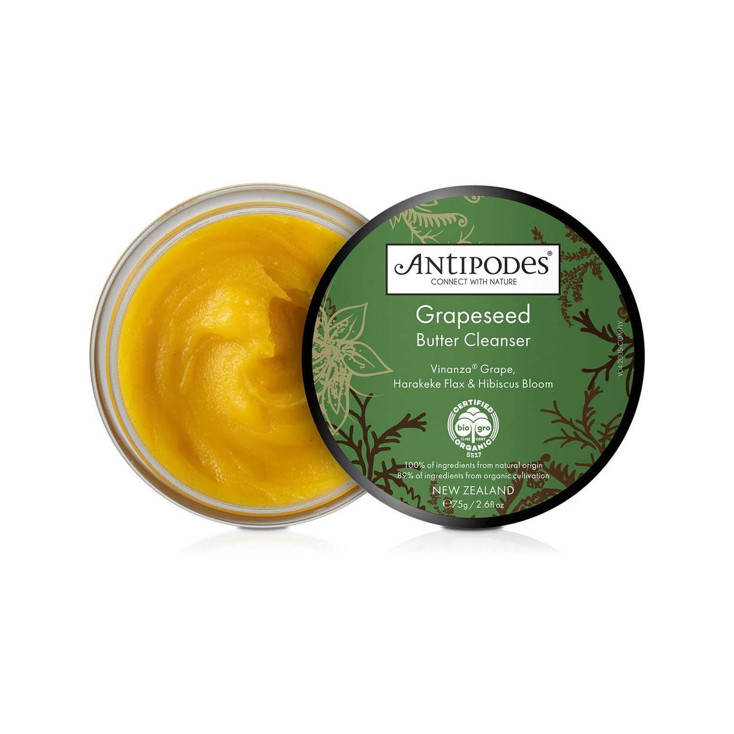 Antipodes Grapeseed Butter Cleanser - 75g - Glam Global UK