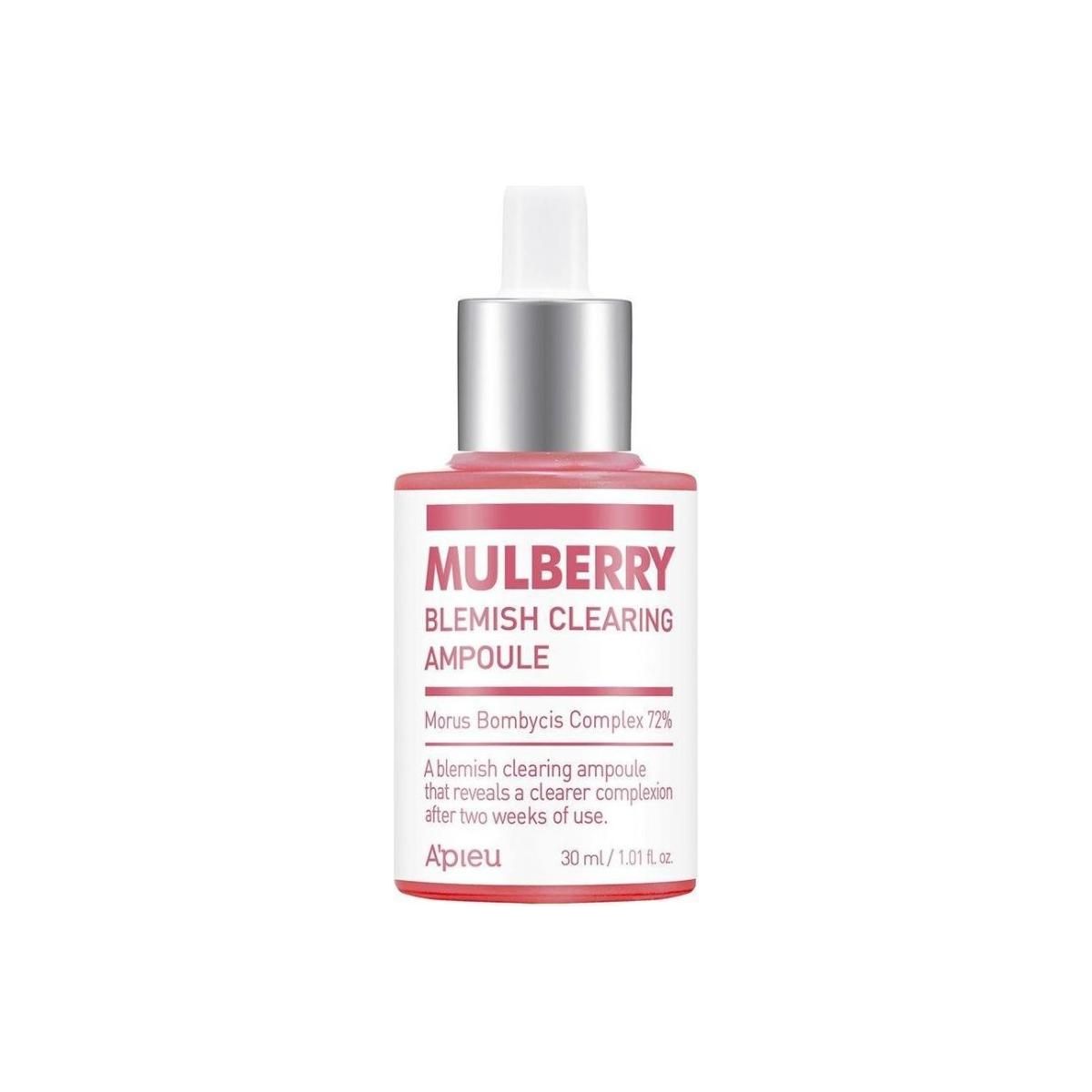 A'pieu Mulberry Blemish Clearing Ampoule 30ml - Glam Global UK