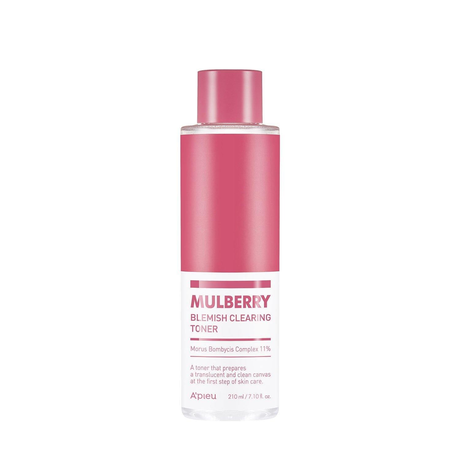 A'pieu Mulberry Blemish Clearing Toner 210ml - Glam Global UK