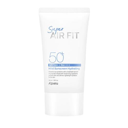 A'pieu Super Air Fit Mild Sunscreen Hydrating SPF50+ PA++++ 50ml - Glam Global UK