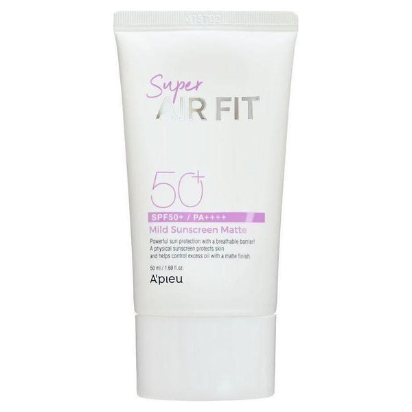 A'pieu Super Air Fit Mild Sunscreen Matte SPF50+ PA++++ 50ml - Glam Global UKA'pieu
