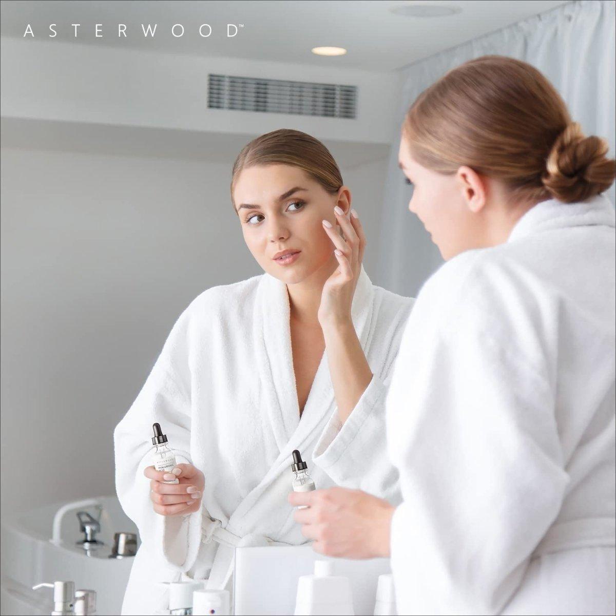 Asterwood Pure Hyaluronic Acid Serum for Face - 120ml (Large) - Glam Global UK