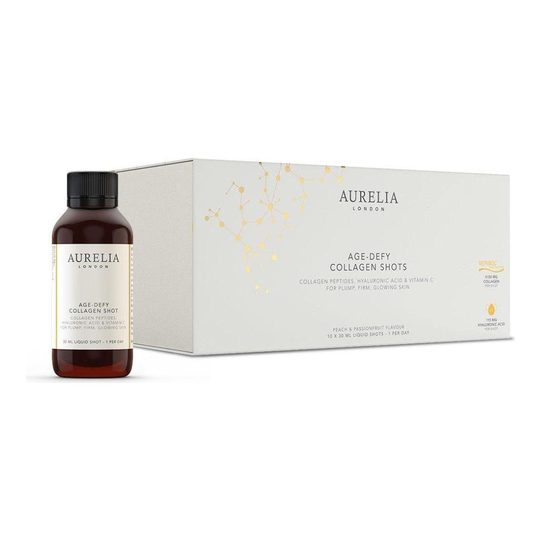 Aurelia London Age-Defy Collagen Shots 1 box / 10 Days Supply - Glam Global UK