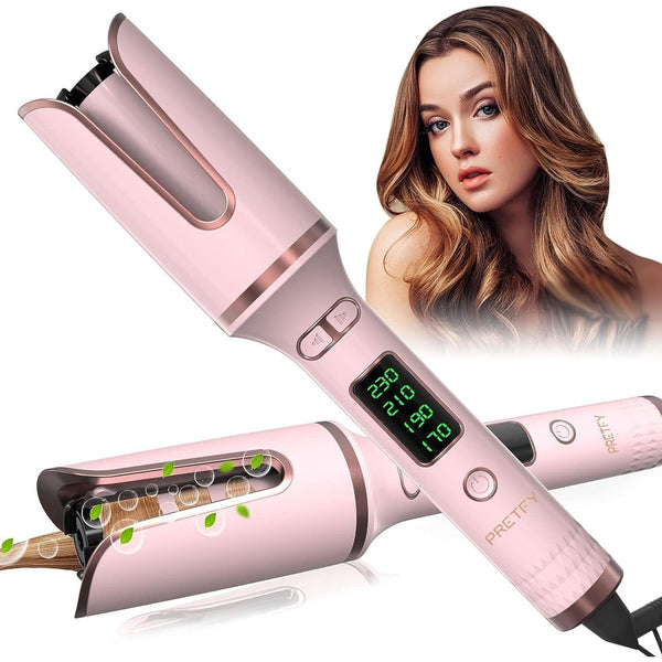 Janelove Intelligent Automatic Hair Curler with Magnetic Induction Motor - Glam Global UKJanelove