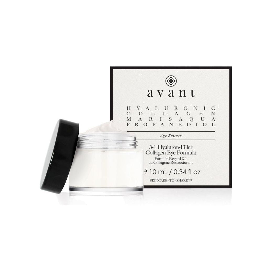 Avant Skincare 3-1 Hyaluron-Filler Collagen Eye Formula -10ml - Glam Global UK