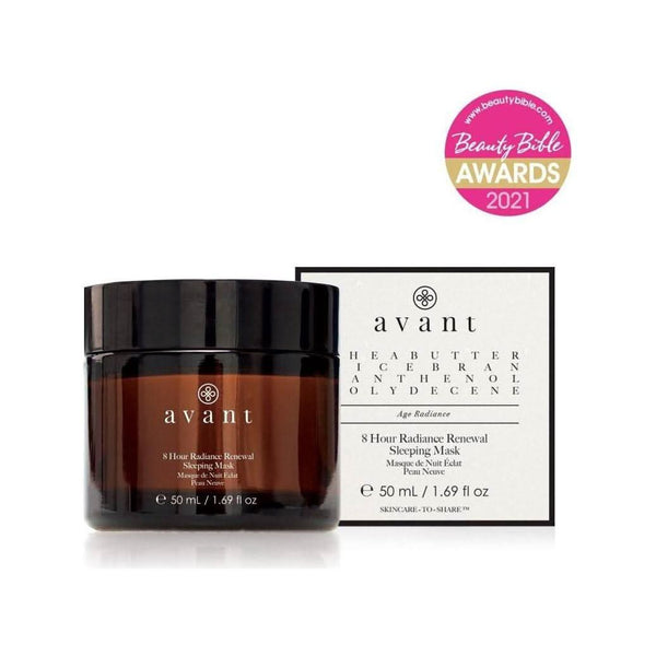 Avant Skincare 8 hour Radiance Renewal Sleeping Mask - 50ml - Glam Global UKAvant Skincare