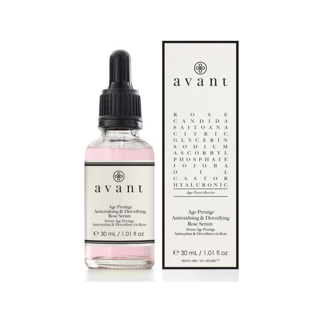 Avant Skincare Age Prestige Antioxidising & Detoxifying Rose Serum - 30ml - Glam Global UK