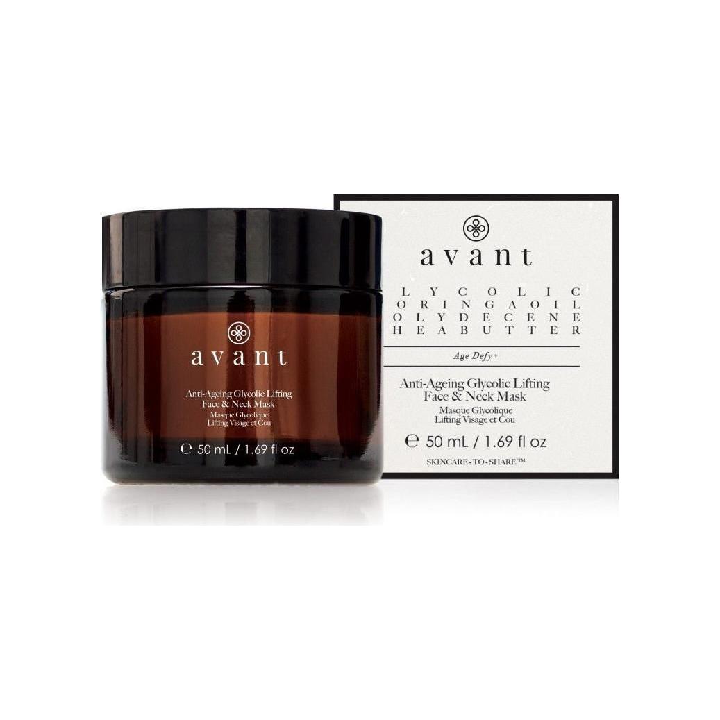 Avant Skincare Anti-Ageing Glycolic Lifting Face & Neck Mask -50ml - Glam Global UK