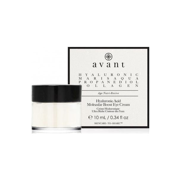 Avant Skincare Hyaluronic Acid Molecular Boost Eye Cream - 10ml - Glam Global UK