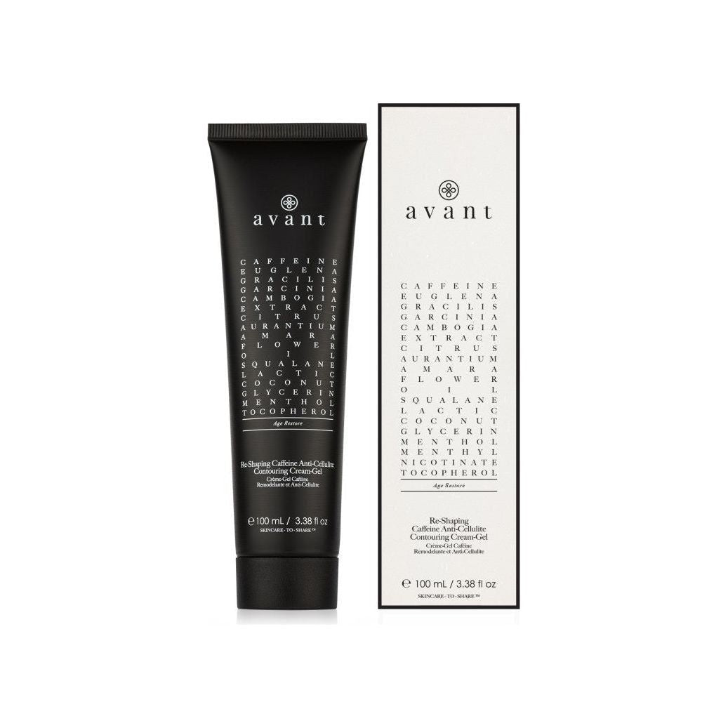 Avant Skincare Re-Shaping Caffeine Anti-Cellulite Contouring Cream-Gel - 100ml - Glam Global UK