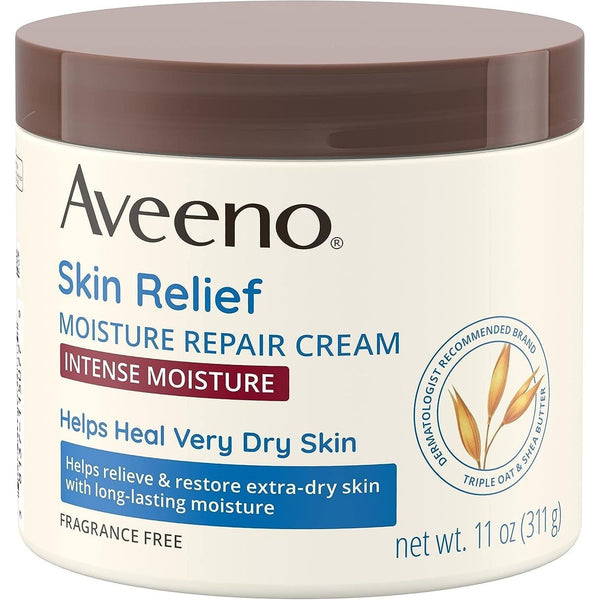 Aveeno Skin Relief Intense Moisture Repair Cream - 311g - Glam Global UKAveeno