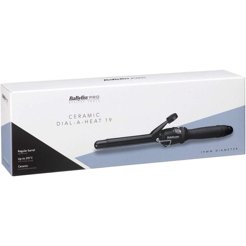 BaByliss PRO Ceramic Dial-a-Heat Tongs - 19mm - Glam Global UK