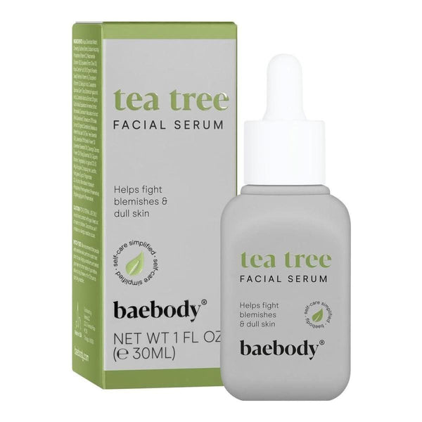 Baebody Tea Tree Oil Super Serum with Retinol, Vitamin C & Niacinamide 30ml - Glam Global UKBaebody