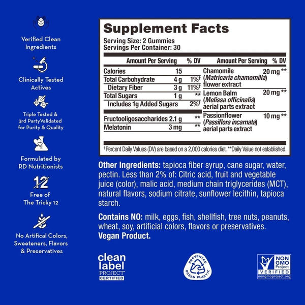 Hum Beauty zZzz Gummies - 60 Capsules - Glam Global UKHum