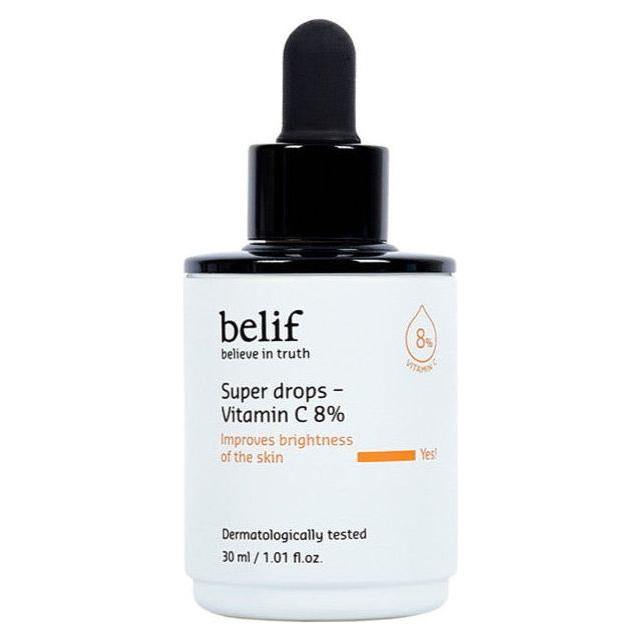 belif Super drops Vitamin C 8% Ampoule 30ml - Glam Global UK