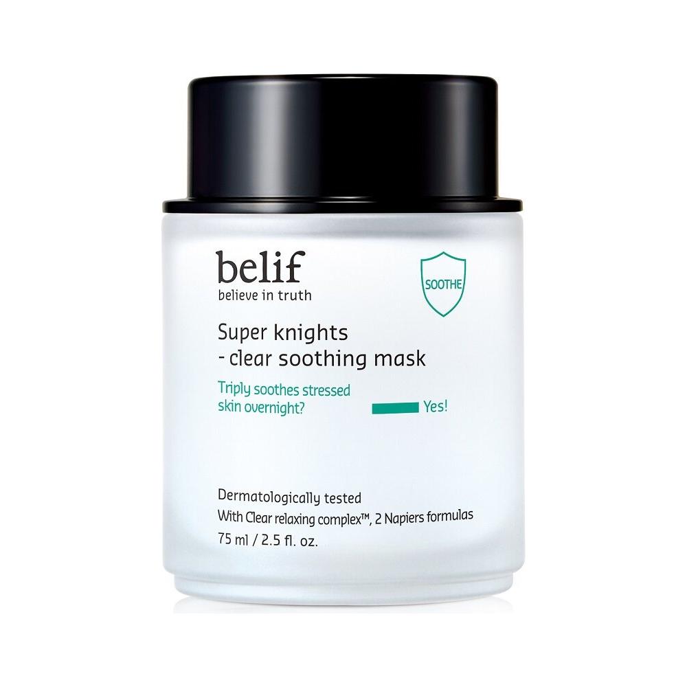 belif Super Knights Clear Soothing Mask 75ml - Glam Global UK