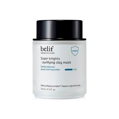 belif Super Knights Purifying Clay Mask 75ml - Glam Global UKbelif