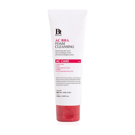 Benton AC BHA Foam Cleansing 120ml - Glam Global UK