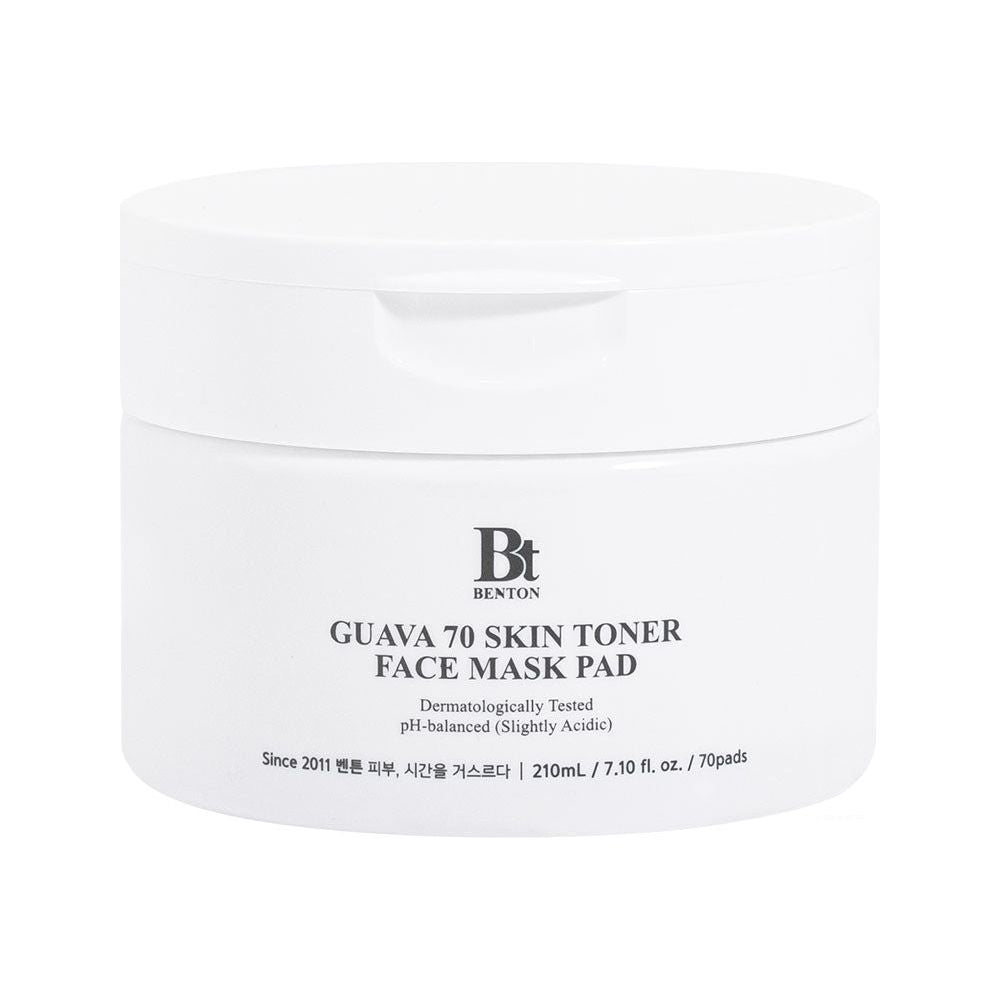 Benton Guava 70 Skin Toner Face Mask Pad 70 Sheets - Glam Global UK