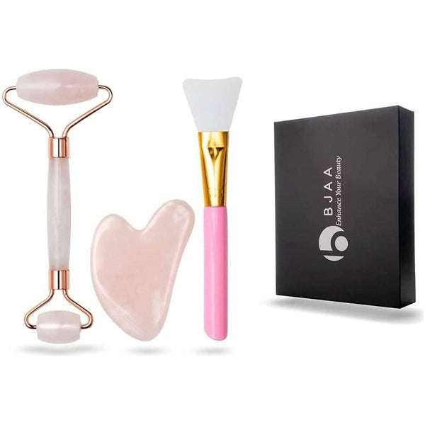 BJAA Jade Roller and Gua Sha Set - Glam Global UKBJAA