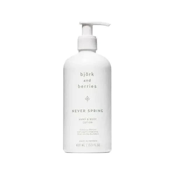 BJORK & BERRIES Never Spring Hand & Body Lotion - 400ml - Glam Global UKBJÖRK & BERRIES