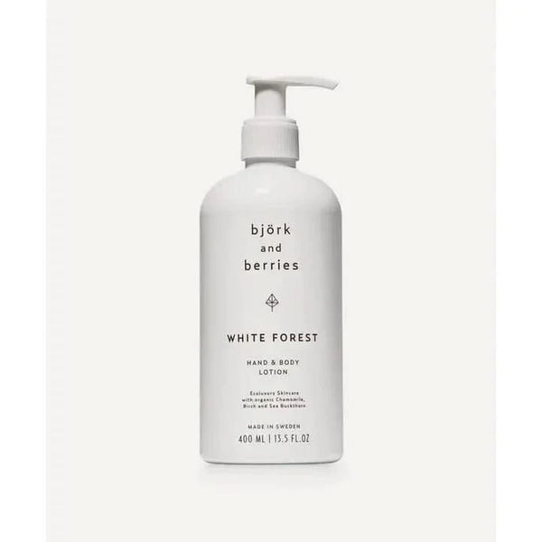 BJÖRK & BERRIES White Forest Body Lotion - 400ml - Glam Global UKBJÖRK & BERRIES