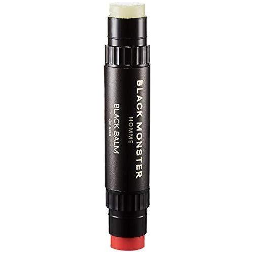 [BLACK MONSTER] Black Balm Dual-Ended Tinted Lip Balm & Lip Moisturizer for Men 2.4g - Glam Global UK