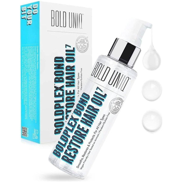 Bold Uniq Boldplex 7 Hair Oil: Your Hair's Ultimate Elixir - 100ml - Glam Global UKBold Uniq