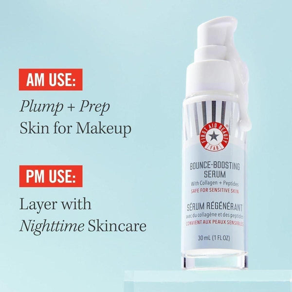 First Aid Beauty Bounce - Boosting Serum with Collagen + Peptides - 30ml - Glam Global UKFirst Aid Beauty