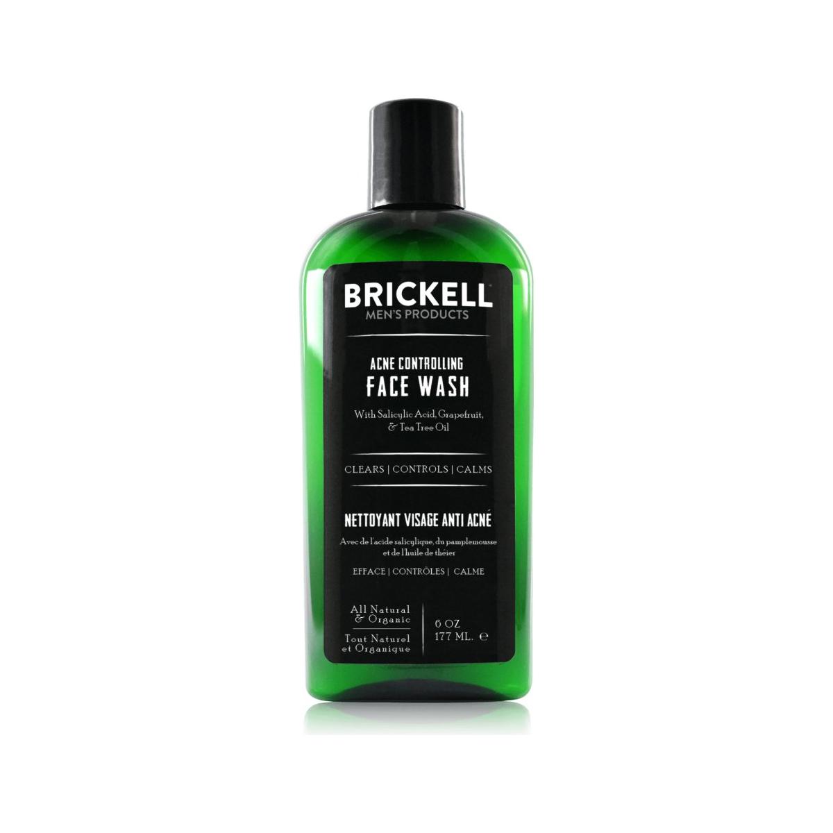 Brickell Acne Controlling Face Wash - 177ml - Glam Global UK