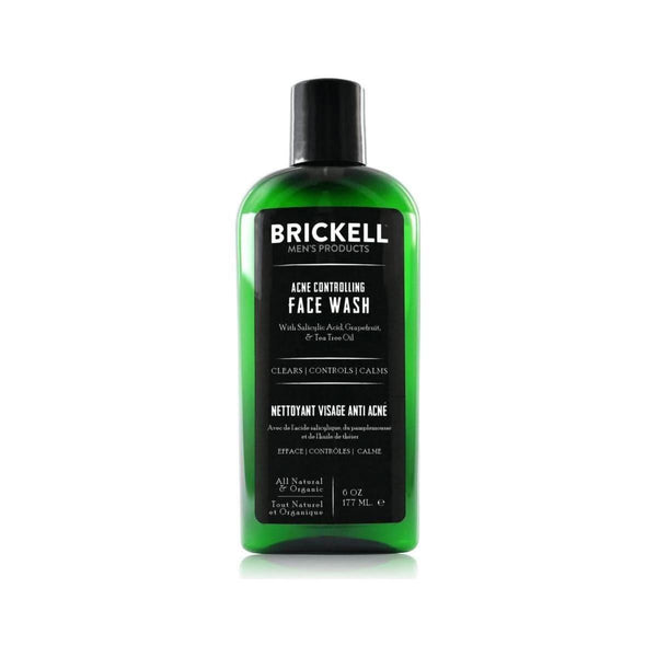 Brickell Acne Controlling Face Wash - 177ml - Glam Global UKBrickell