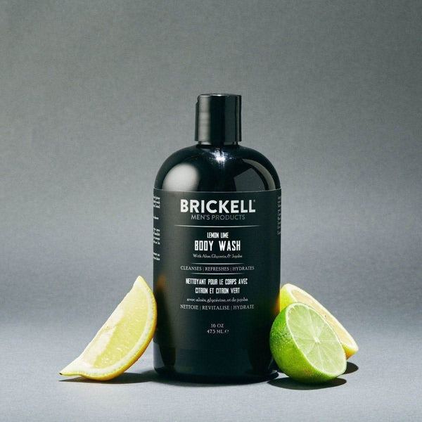 Brickell Invigorating Body Wash Lemon & Lime - 473ml - Glam Global UKBrickell