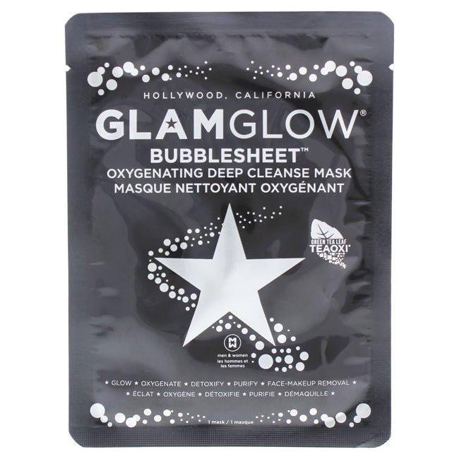 Bubblesheet Oxygenating Deep Cleanse Mask by Glamglow for Women - 1 Pc Mask - Glam Global UKGlamglow