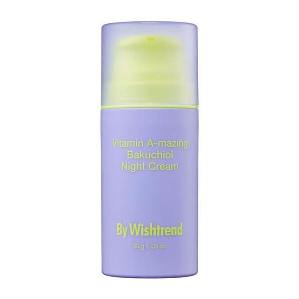 By Wishtrend Vitamin A - mazing Bakuchiol Night Cream - Anti - Aging Moisturizer 30g - Glam Global UKBy Wishtrend