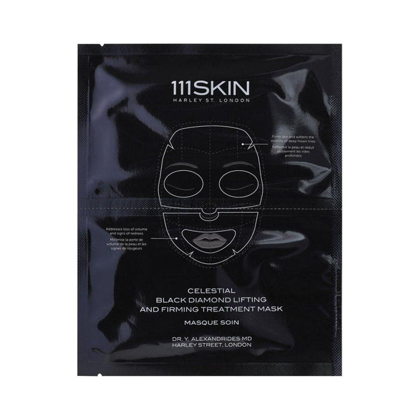 111SKIN Celestial Black Diamond Lifting and Firming Treatment Mask Box - Glam Global UK111SKIN
