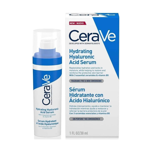 CeraVe | Hydrating Hyaluronic Acid Serum | 30ml - Glam Global UKCeraVe