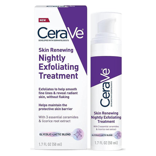CeraVe Skin Renewing Nightly Exfoliating Treatment - 50ml - Glam Global UKCeraVe