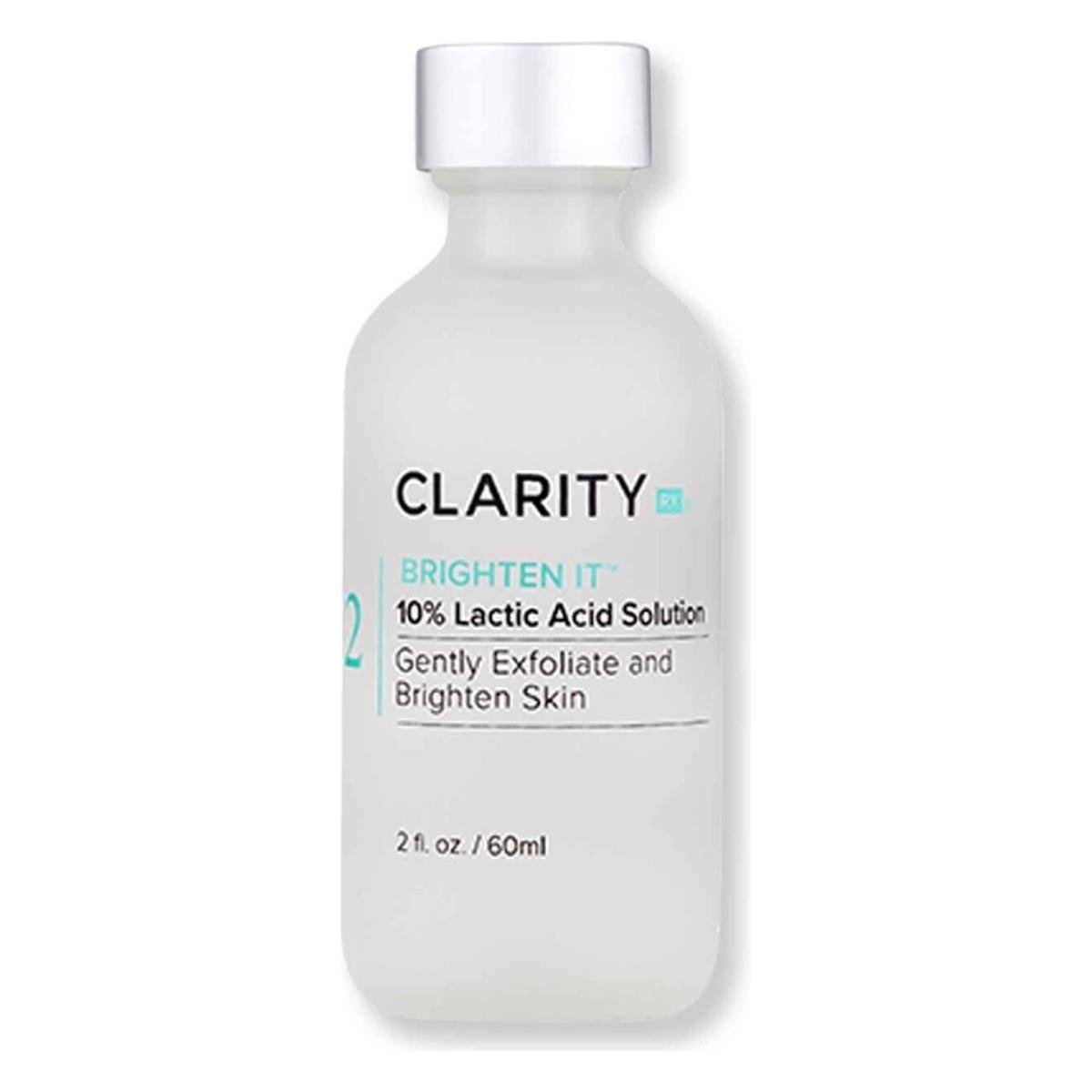 ClarityRx Brighten It 10% Lactic Acid Solution - 60ml - Glam Global UK