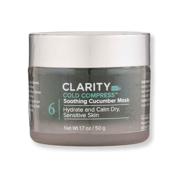 ClarityRx Cold Compress Soothing Cucumber Mask - 50ml - Glam Global UKClarityRx