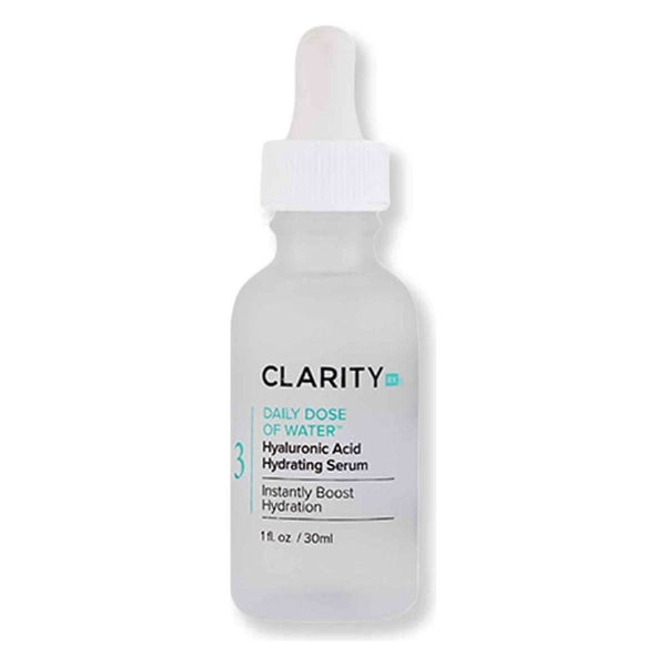 ClarityRx Daily Dose of Water Hyaluronic Acid Hydrating Serum - 30ml - Glam Global UKClarityRx