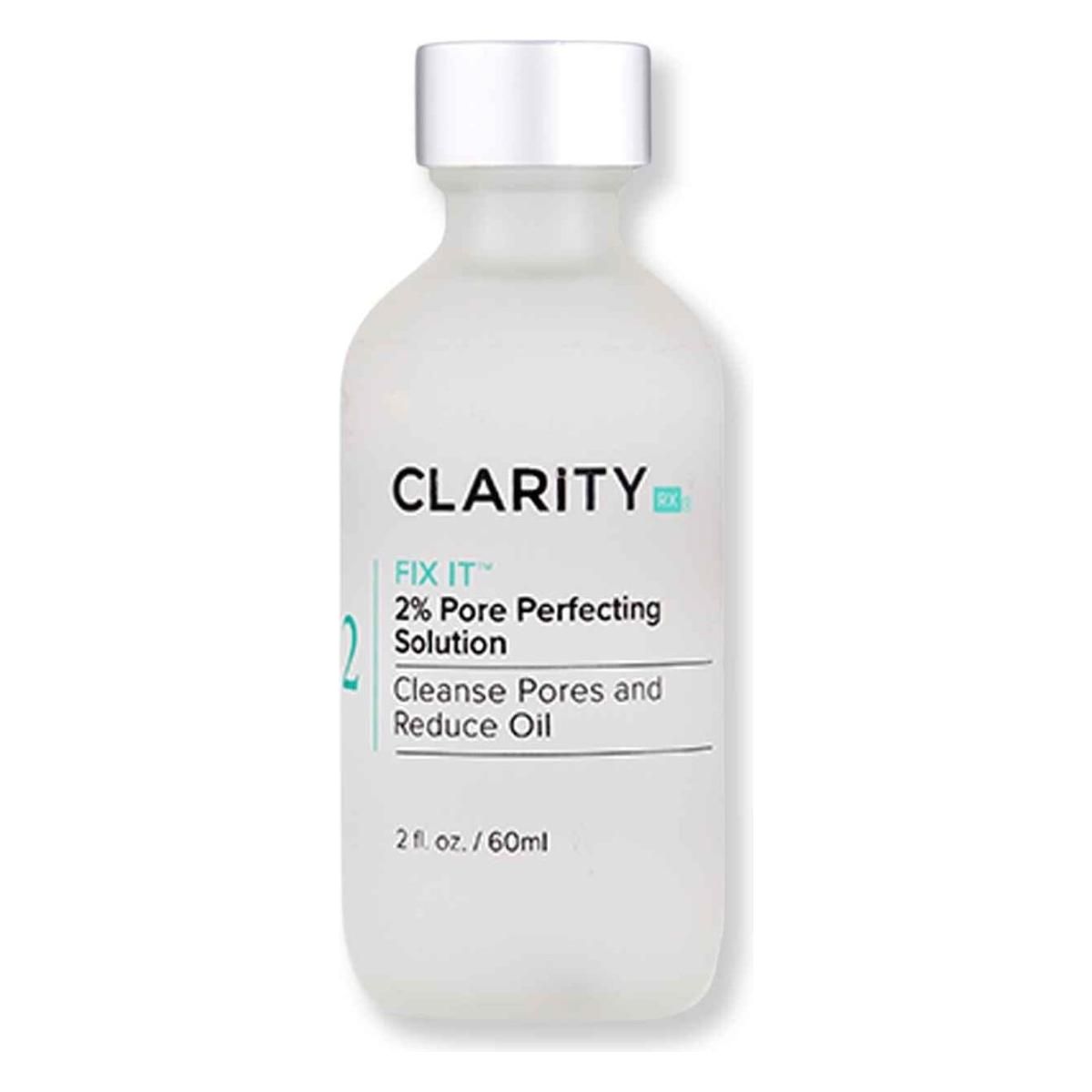 ClarityRx Fix It 2% Pore Perfecting Solution - 60ml - Glam Global UK