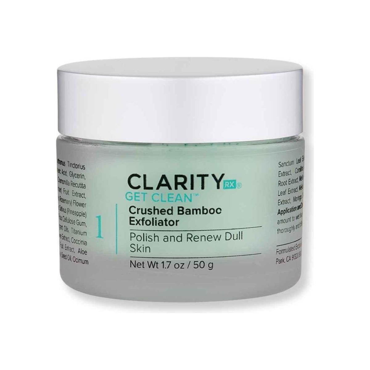 ClarityRx Get Clean Crushed Bamboo Exfoliator - 50ml - Glam Global UK