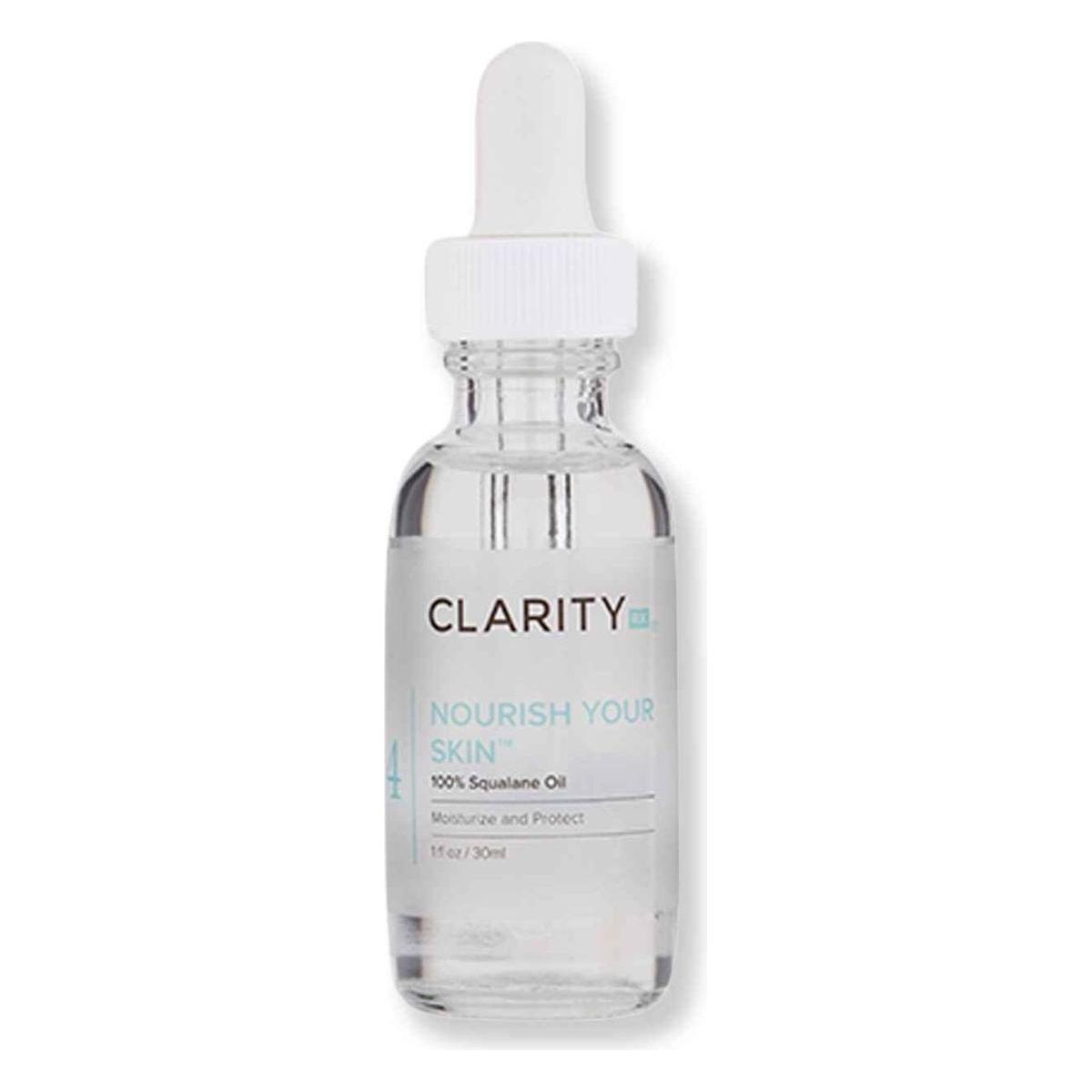 ClarityRx Nourish Your Skin 100% Squalane Additive Oil - 30ml - Glam Global UK