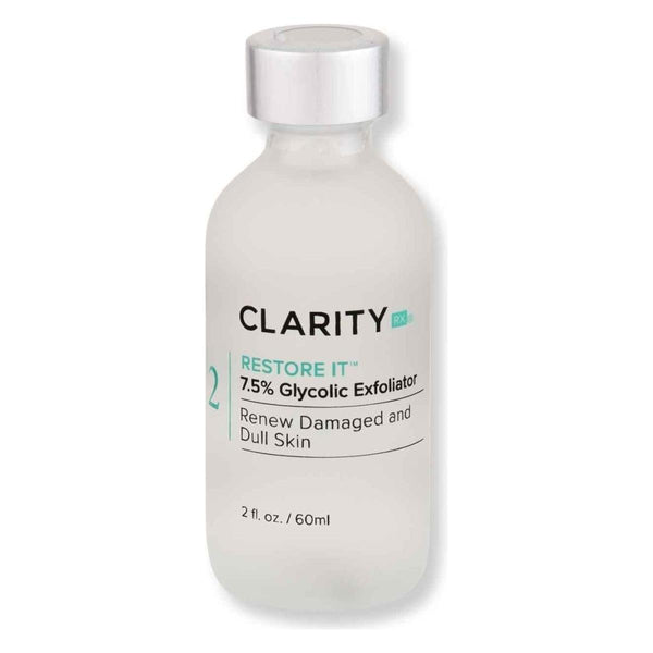 ClarityRx Restore It 7.5% Glycolic Exfoliator - 60ml - Glam Global UKClarityRx